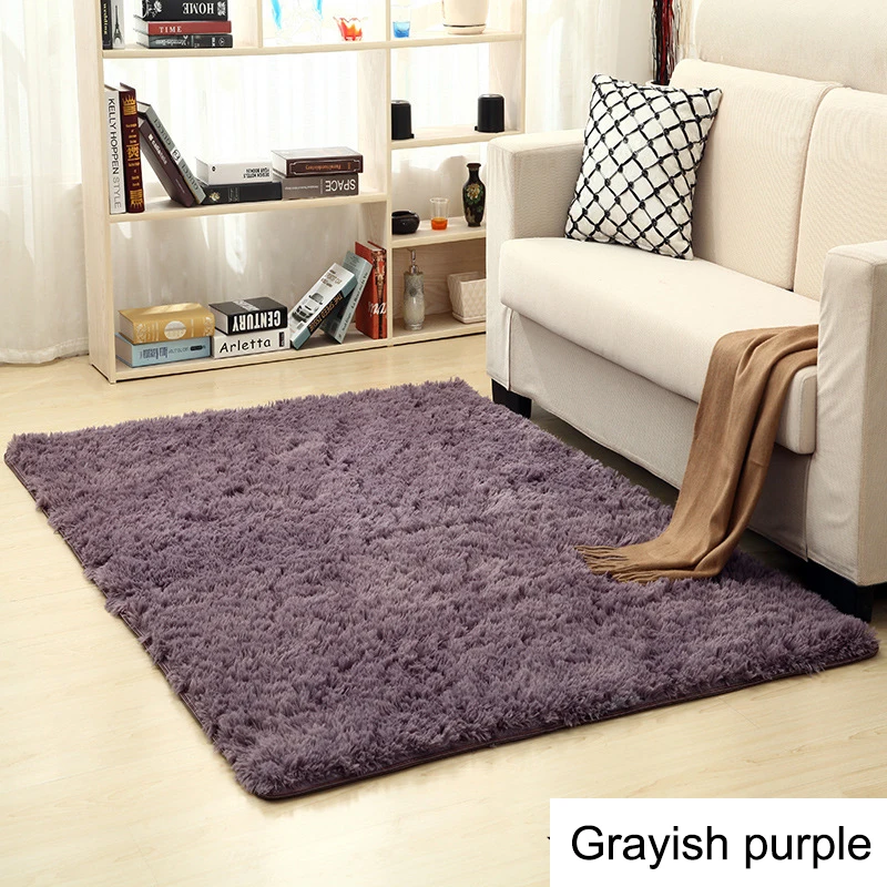 16 цветов выше 2 м окрашивание ковров мягкие плюшевые ковры коврик для гостиной