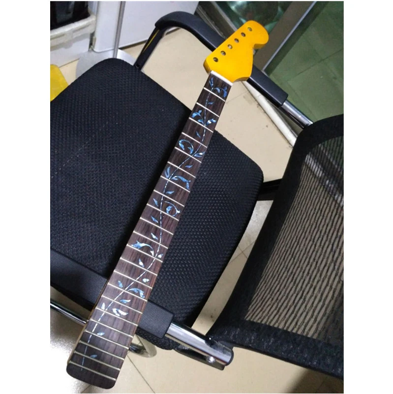 Disado 22 лада Кленовая электрическая гитара Шейная подставка из красного дерева