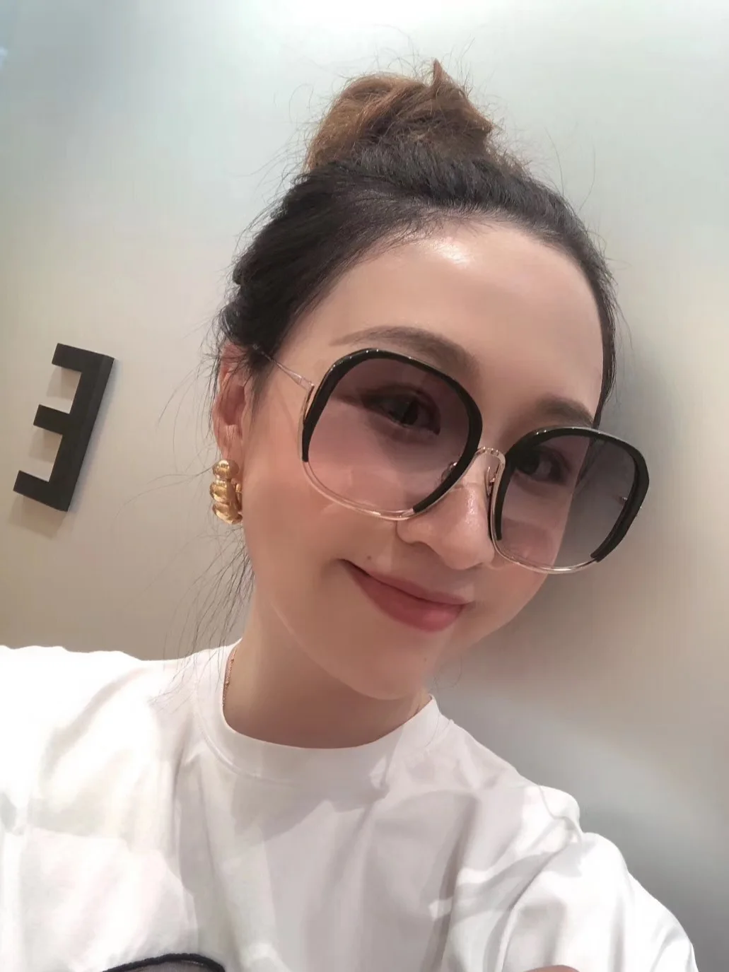 Очки солнцезащитные женские в квадратной оправе модные классические винтажные