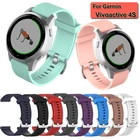 Мода 18 мм спортивный ремешок для смарт-часов Garmin Vivoactive4S текстура силиконовые умные часы браслет заменить браслет аксессуары