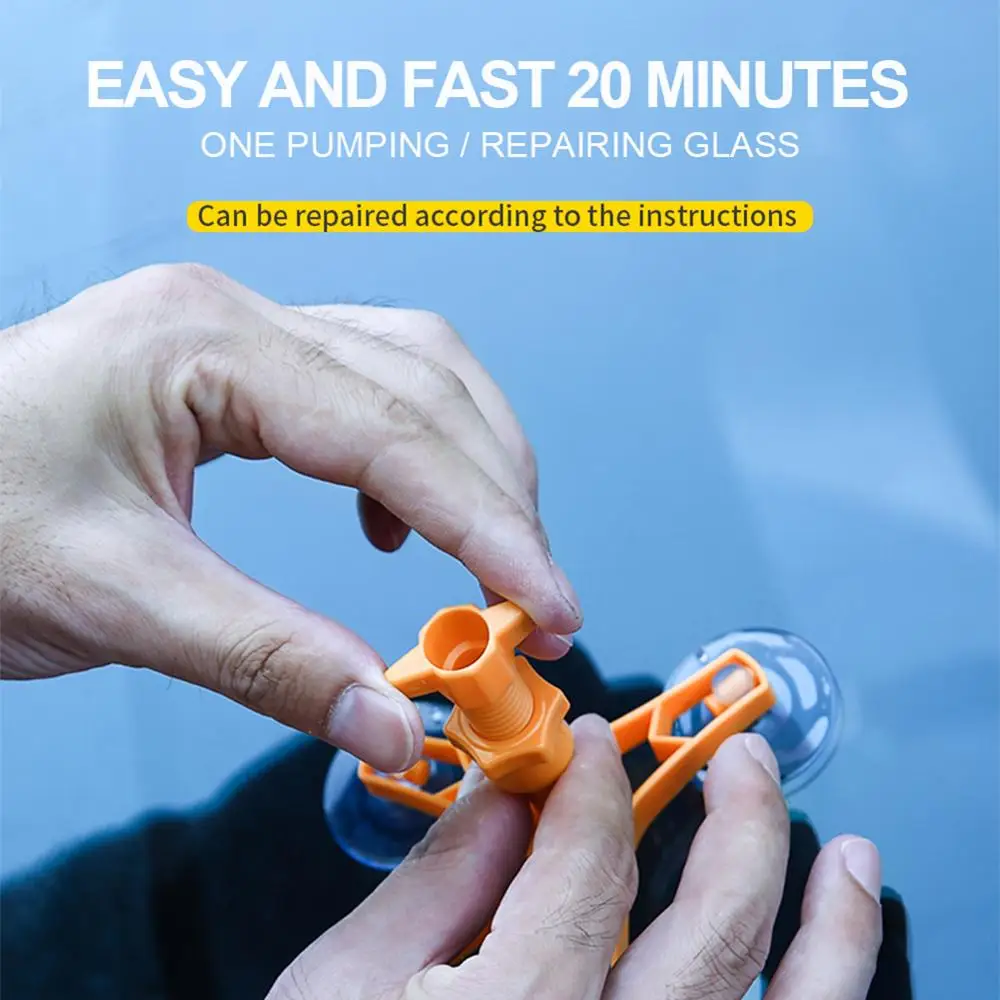 Автомобильное стекло нано ремонт жидкости окна автомобиля трещина чип ремонтный