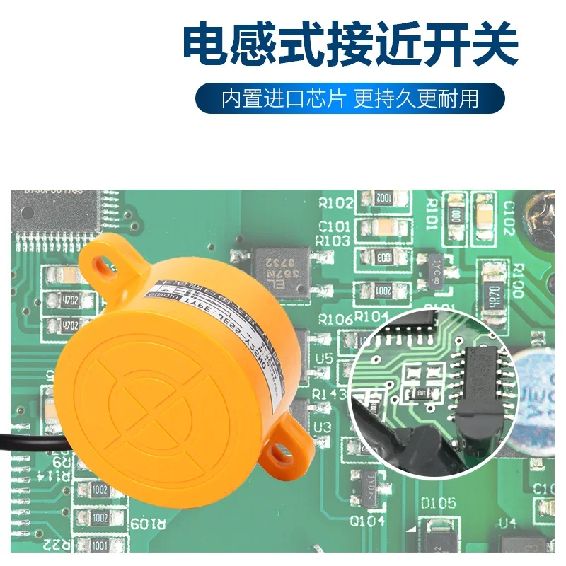 Плоский детектор расстояния в форме диска индукционный датчик приближения для