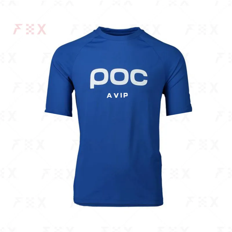 

2021 Motorcycle Mountain Bike Team Downhill Jersey avip poc MTB Offroad MX Bicycle Locomotive Shirt Cross Country Mountain Bike