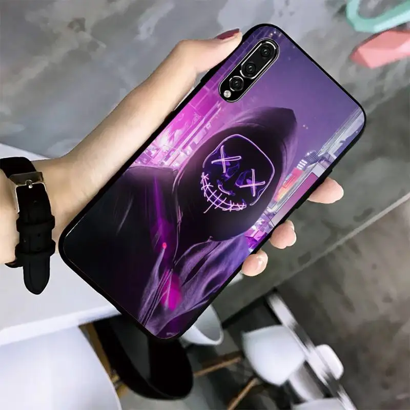 

YNDFCNB Popular brands Phone Case For Huawei G7 G8 P7 P8 P9 P10 P20 P30 Lite Mini Pro P Smart Plus Black Soft TPU cove fundas