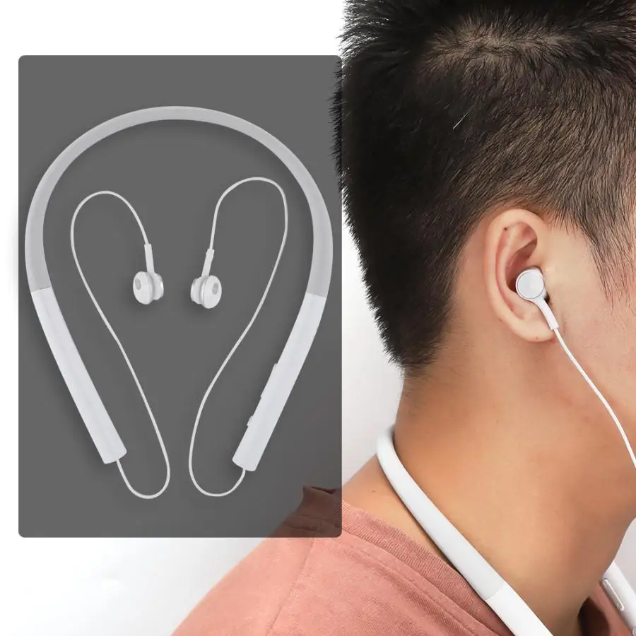 Встроенный магнит на лямке вокруг шеи Тип наушники с низким уровнем Мощность 100