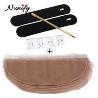 nunify hd lace for wig making with ventilating needles 1 1 1 2 2 3 3 4 crochet needle with metal holder 4x4 13x4 wig lace fabric