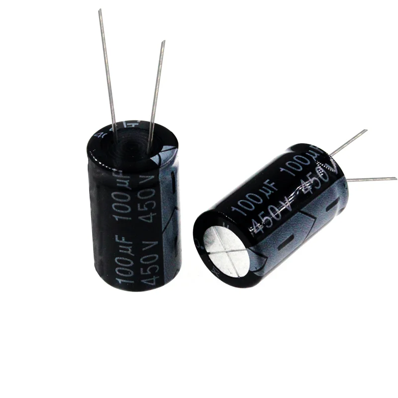 450V 33uF 47uF 68uF 82uF 100uF 120uF 150uF 220uF Алюминиевый электролитический конденсатор