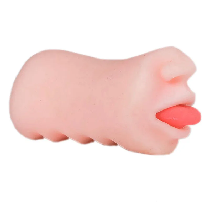 Мужской мастурбатор искусственный рот Вагина Реалистичная киска оральная секс