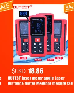 OUTEST лазерный дальномер для гольфа охоты 400 м лазерный дальномер 7X монокулярный телескоп лазерный дальномер Рулетка