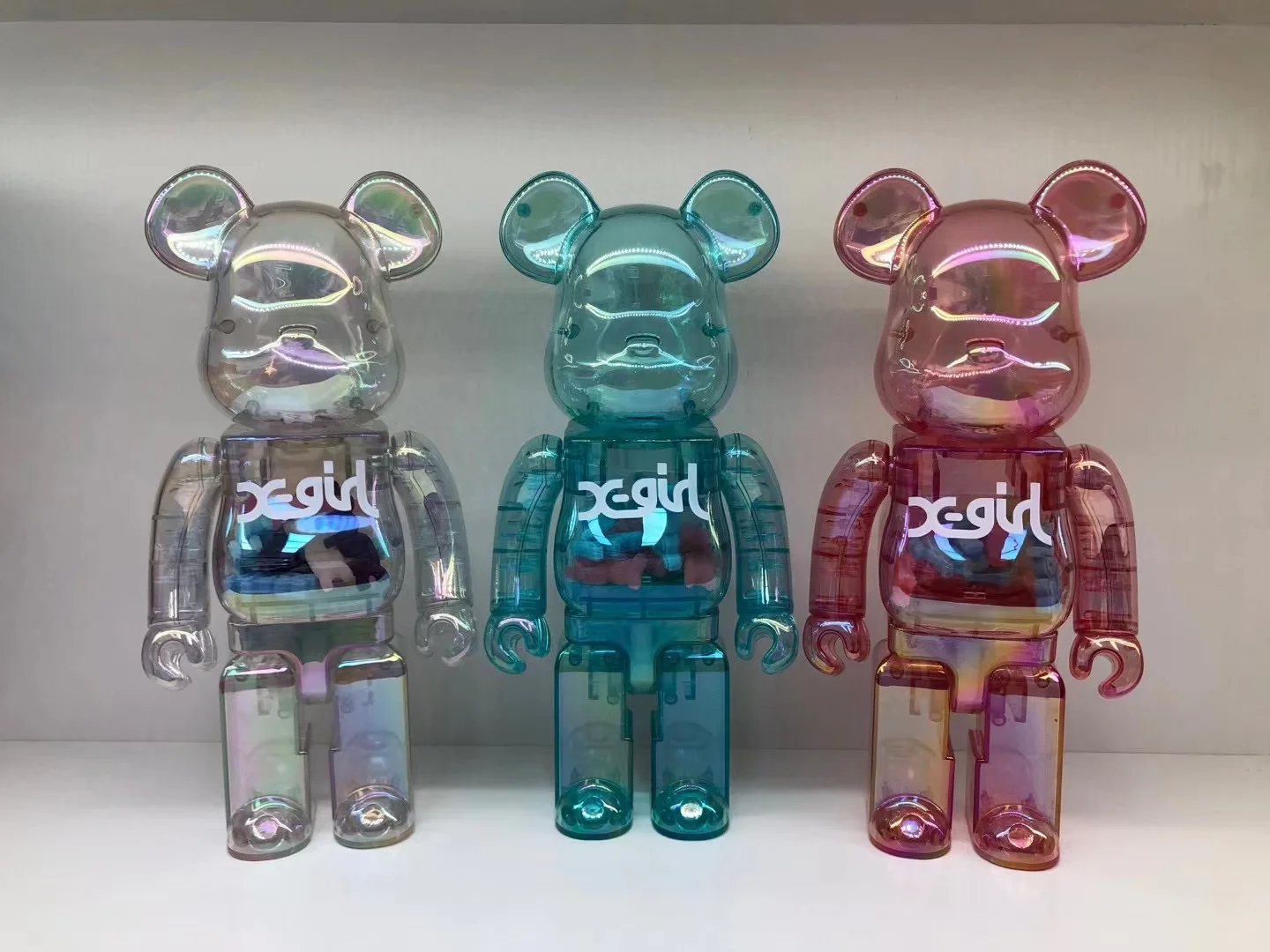 

400% оригинальная коробка Be @ rbricklys игрушка Bearbrick X-girl, новинка, фигурка из ПВХ, коллекционная игрушка, подарки, фигурка Bearbrick, 28 см