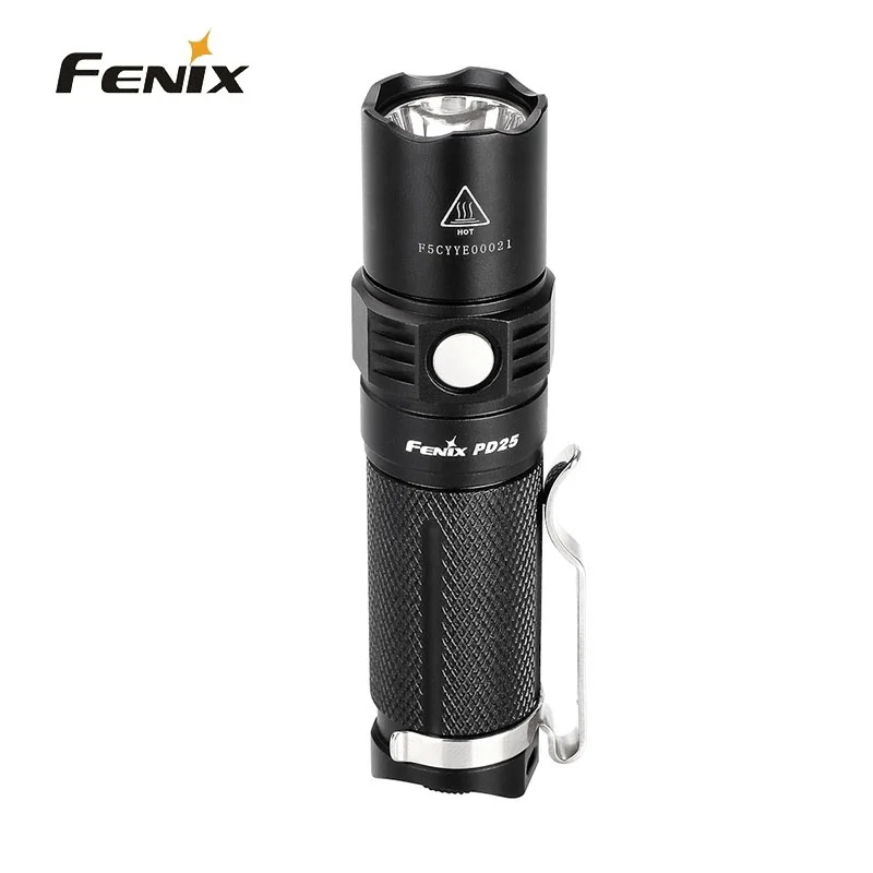 Портативный мини фонарик Fenix PD25 использующий Cree XP L (V5) светодиодный 550 люмен с