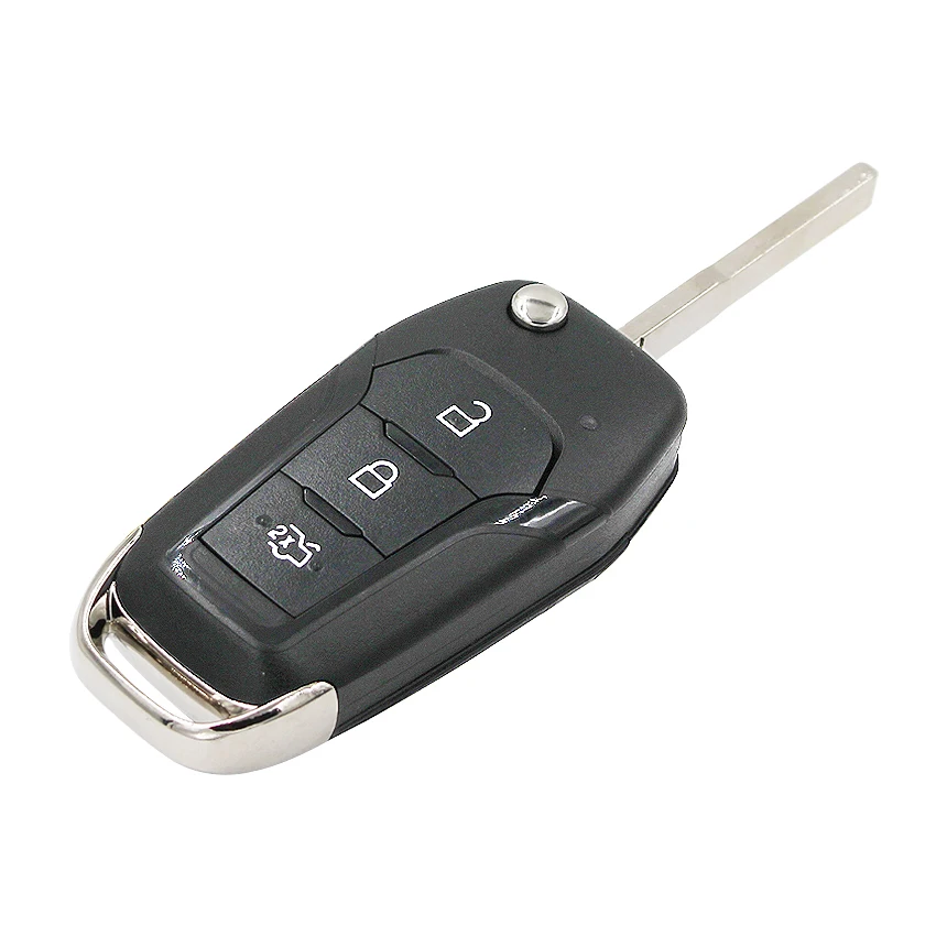 Складной дистанционный ключ 2/3 Кнопка 434 МГц с 49 чипом для Ford Escort New Mondeo 2014-2017 HU101 Blade