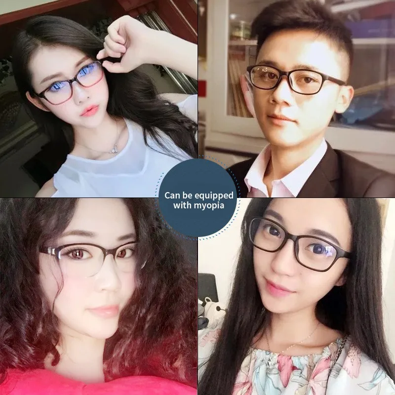 

1 pc Fashion Women Men Transparent Computer Glasses Spectacle Frame Anti Blue Ray Clear Lens Eyeglasses