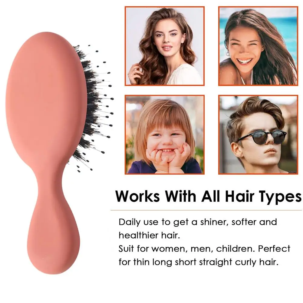 

Air Cushion Boar Bristle Comb Home Portable Durable Pocket Comb Scalp Massage Air Bag Comb Hair Care Tools Unisex Accessories