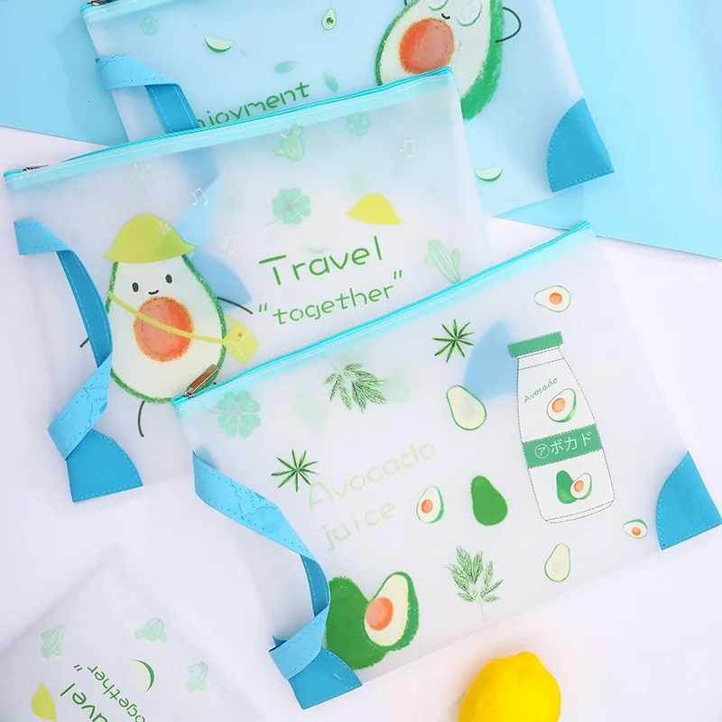 Индивидуальная бутылка авокадо кактус матовая Водонепроницаемая папка для
