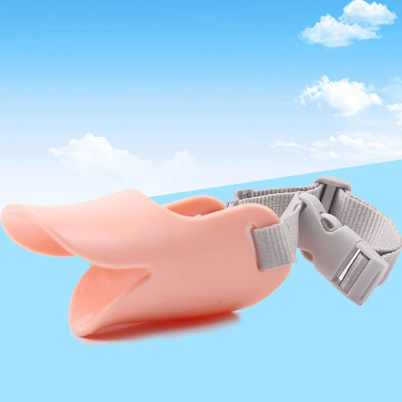 Силиконовый намордник для собак Новый дизайн настраиваемый Милая утка против