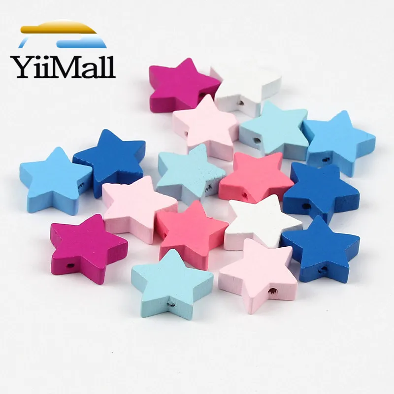 40 шт. бусины разделители из натурального дерева 20 мм|Бусины| |