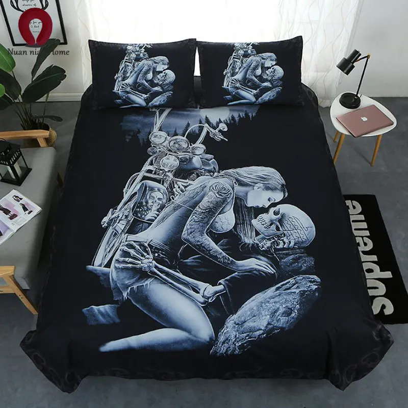 Поцелуй пододеяльник простынь и наволочки) для мужчин женщин постельного белья 4