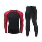 2021 комплекты быстросохнущего мужского нижнего белья для фитнеса, Компрессионные спортивные костюмы для бега, баскетбольные колготки, комплекты спортивного белья для фитнеса и бега