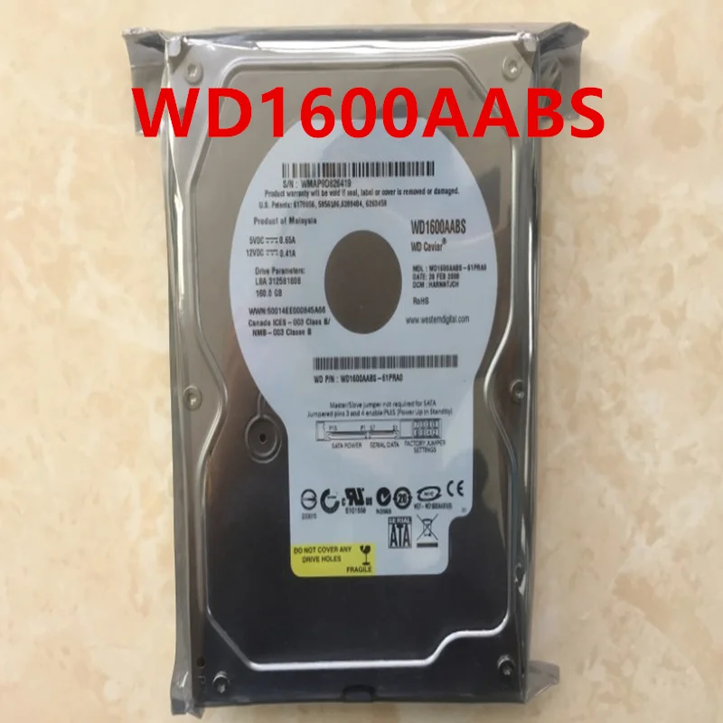      WD 160  3, 5  SATA 8  7200 /       HDD  WD1600AABS