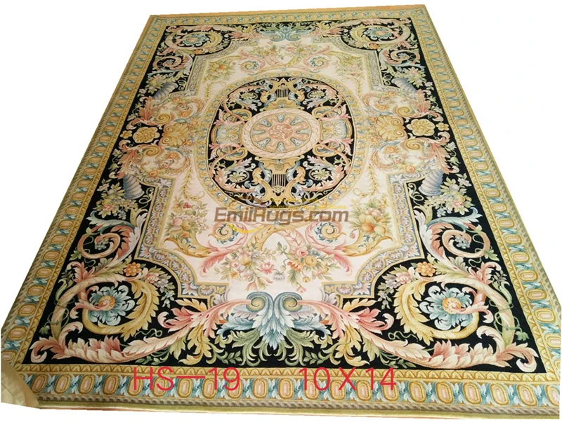 Goedkoop Perzisch Tapijt Europese Woonkamer Sofa, Thee Tafel, Nachtkastje Deken Voor Familie Slaapkamer Blauw Met Rode Bloemen