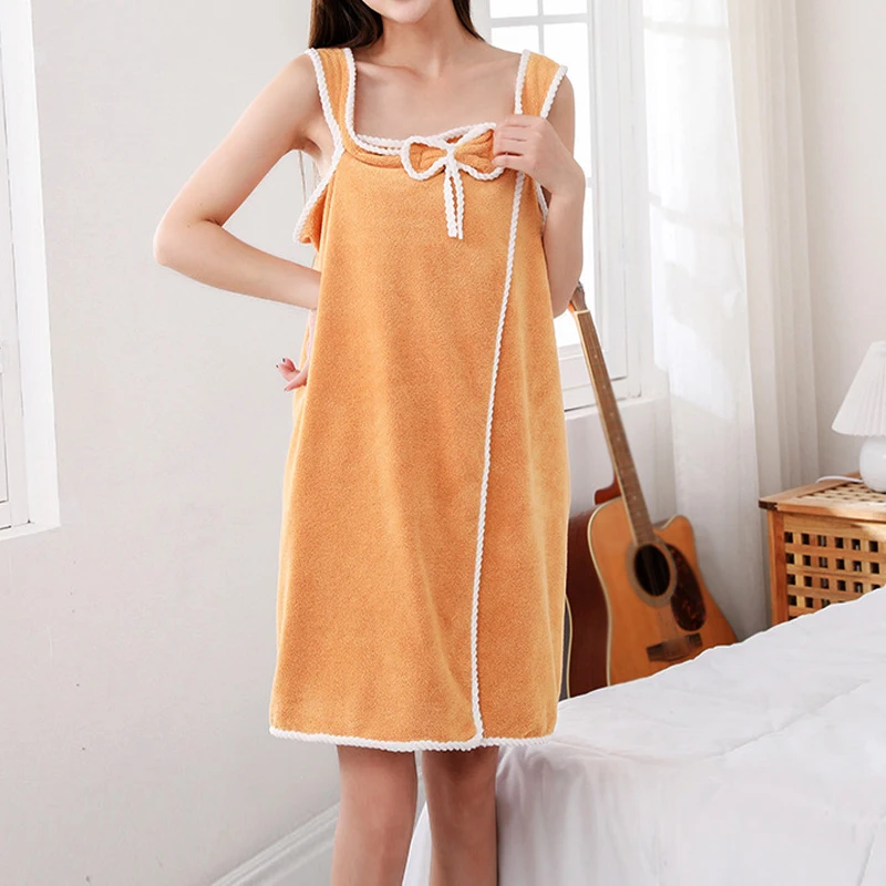 

Bath Towel For Women Luxury Robe For Adults Products Bathroom Sand Free Beach Microfiber Korean Shower Goods Home And Household