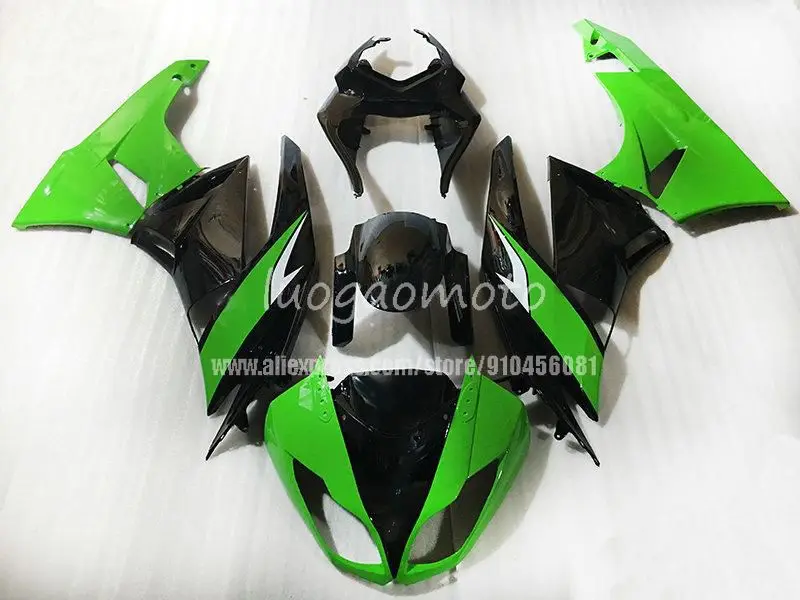 

Комплект кузова для Kawasaki Ninja ZX6R ZX 6R 2009 2010 2011 2012 Обтекатели корпуса 09 10 11 12
