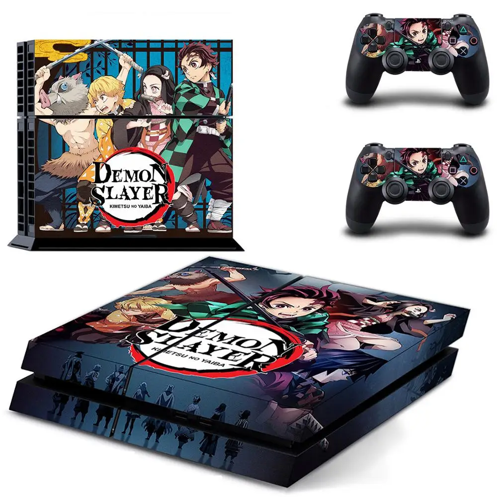 Наклейка Demon Slayer Kimetsu no Yaiba для PS4 стикеры s Skin PS 4 наклейки PlayStation консоль Скины