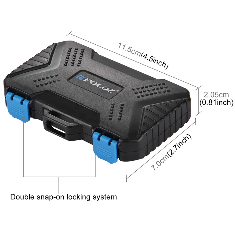 Чехол для карт памяти USB 3 0 SD CF TF Reader с OTG Fuction 22 слота Водонепроницаемый SIM карты