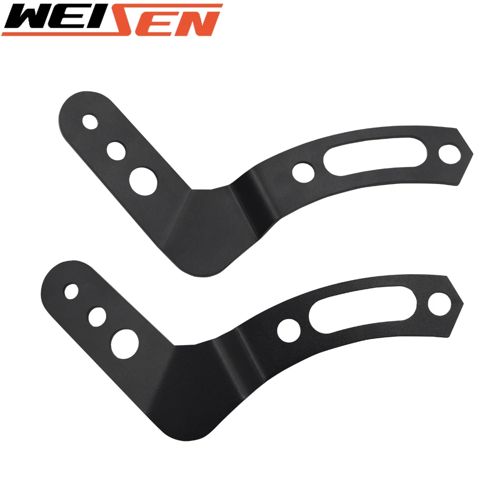 

30" LED Light Bar Upper Roll Cage Mount Brackets Black Solid Steel For Polaris RZR 900 1000 800 UTV Accessories