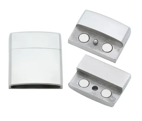 

2 шт./Лот 18*4 мм концевые застежки магнитные застежки для ювелирных изделий застежки для браслетов кожаный шнур соединители для браслетов дл...