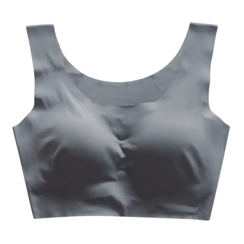 Глянцевый широкий ремень однотонный топ для фитнеса топы беспроводной бесшовный