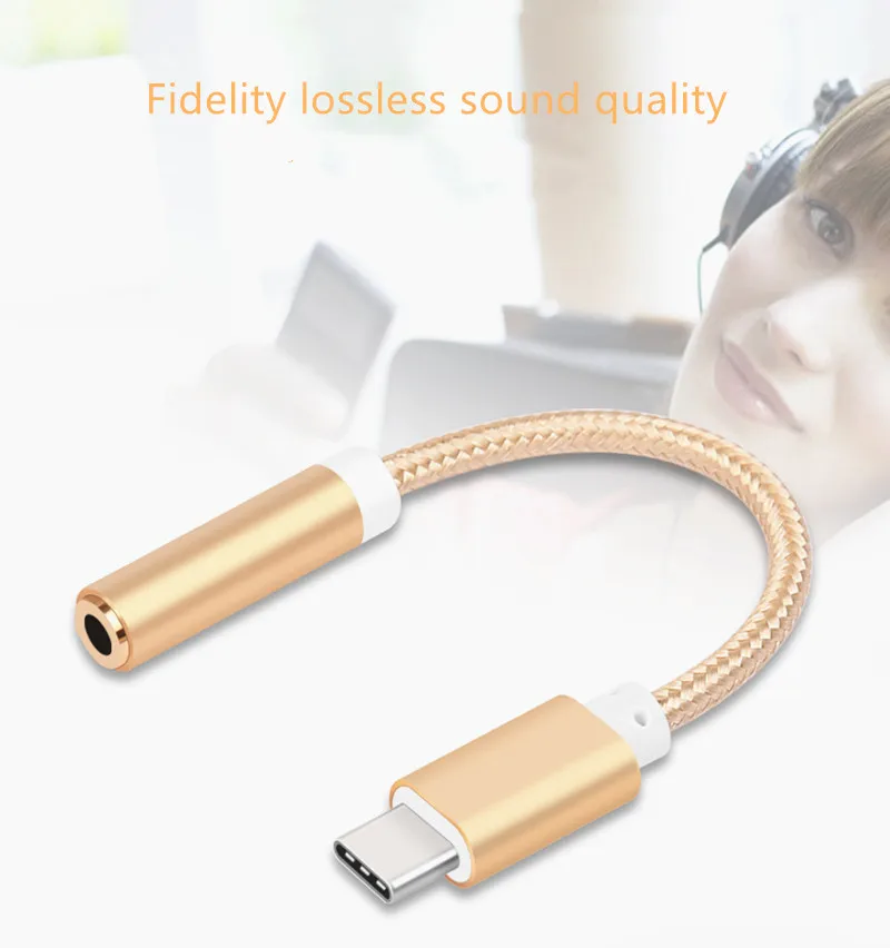 Usb type-C до 3,5 мм разъем для наушников AUX аудио кабель адаптер для samsung LG Nexus Oneplus Nokia Xiaomi huawei type C смартфонов