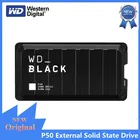 Оригинальный WD Black P50 4 ТБ 2 ТБ 1 ТБ 500GB игровой диск SSD Портативный внешний твердотельный накопитель HDD Western Digital
