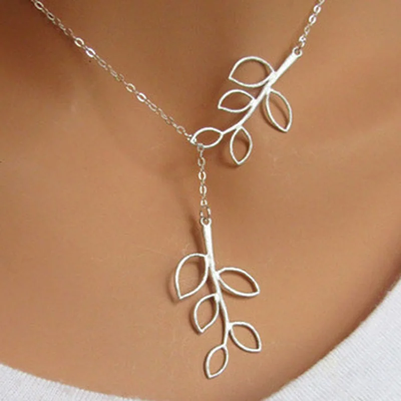 Европейское и американское ювелирное изделие ожерелье в виде металлического