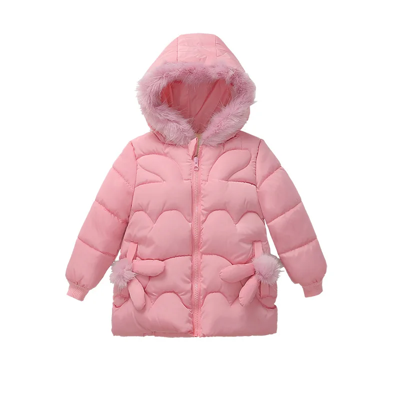

Children Jacket Autumn Winter Jackets Girls Jacket Kids Warm Hooded Zipper Outerwear Coat Kids Costume Parkas