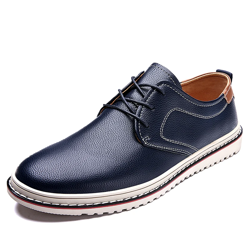 

2021 New Leather Shoes Men's Casual Shoes Men's Breathable Non-slip Sports Shoes Men's Shoes Leather Men's Shoes38-48