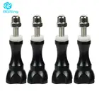 BGNing 4x CNC алюминиевый черные длинные короткие винты M5 для Gopro Hero9 фотокамеры мгновенного действия 8 7 6 5 4 Session для OSMO экшн видео адаптер для камеры wгайка