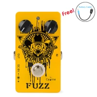 new arrival caline cp 46 fuzz guitar pedal aluminum alloy with true bypass design guitar pedal parts accessories high quality