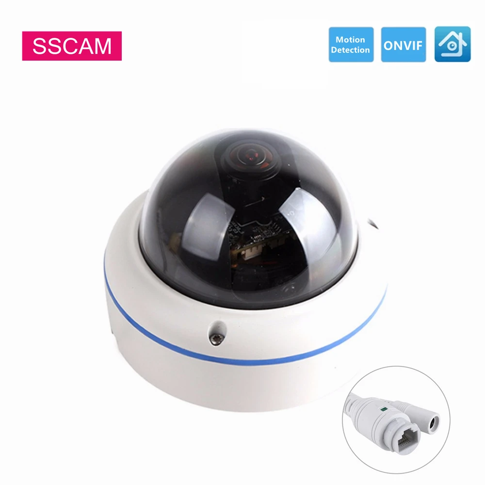 

Starlight 2MP IP Security Camera Full HD 1080P ONVIF Color Day and Night Wide Angle SONY 307 XMEye Security POE CCTV Camera