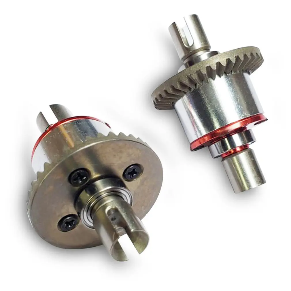 Piezas de mejora de engranaje diferencial completamente de Metal para Wltoys 144001 124019 124018 RC, accesorios de repuesto para coche, 2 uds.-4