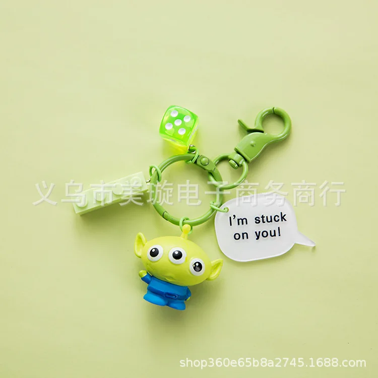 

Key Chain Ring Pendants Toys Action Cartoon Toy Story Buzz Lightyear Woody Alien Strawberry Bear Lotso Collectible Birthday Gift