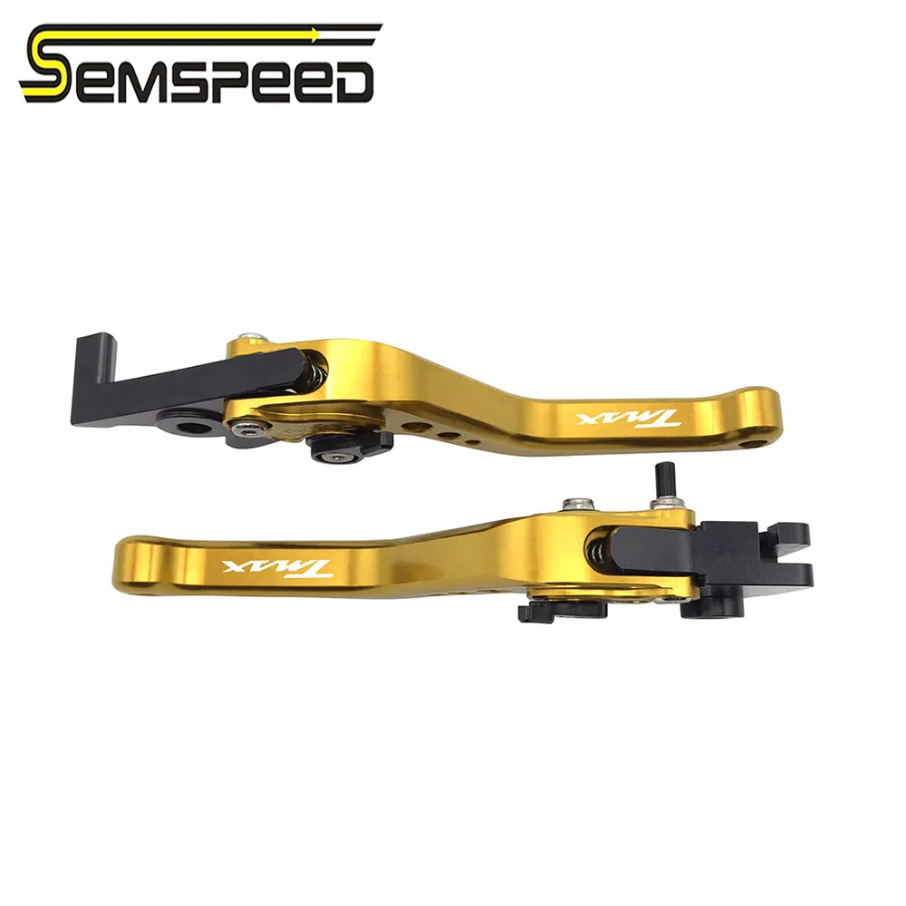 SEMSPEED CNC рычаги для YAMAHA Tmax Tech Max T MAX TMAX 560 TMAX560 2019 2020 мотоцикл короткий регулируемый
