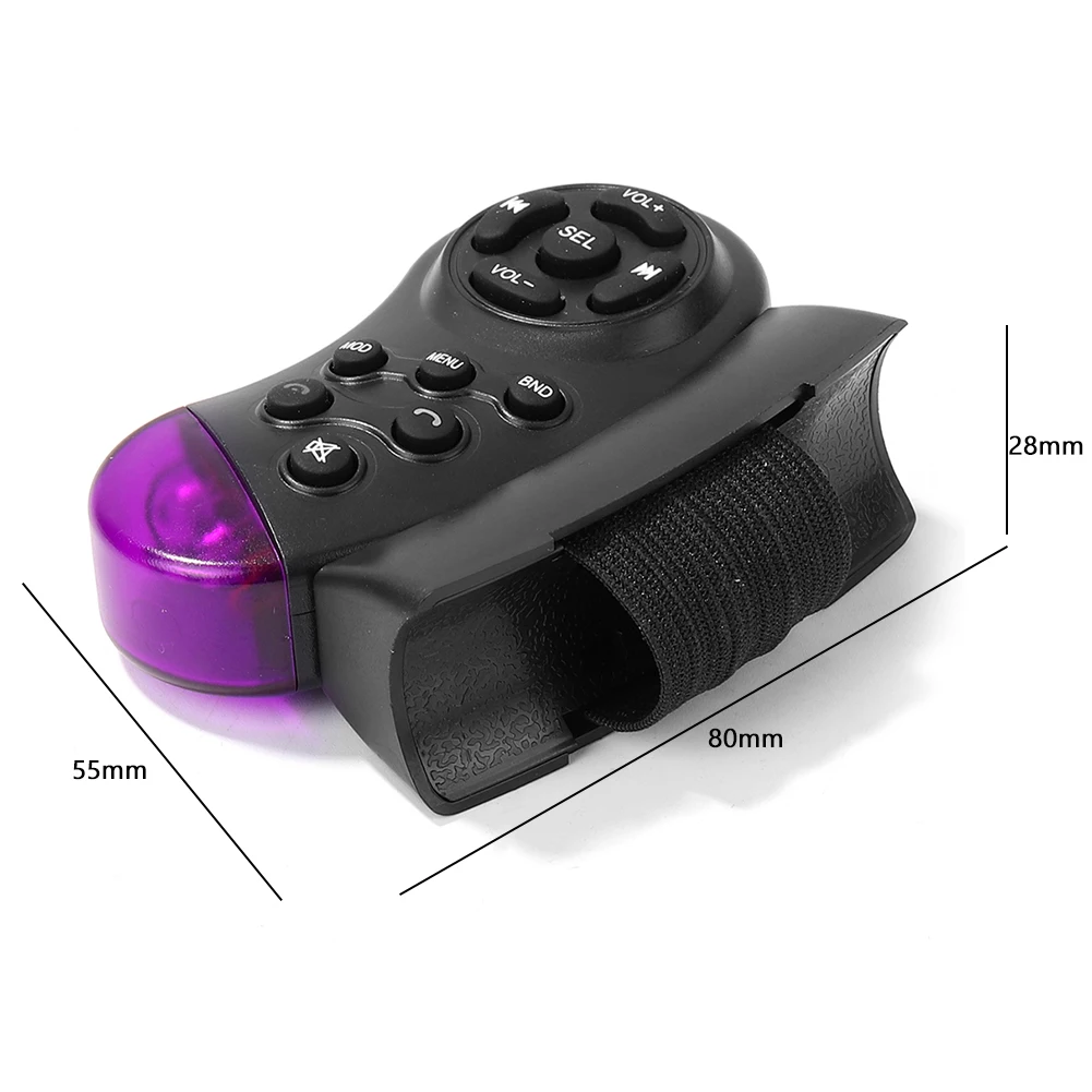 

11 Buttons Wireless Controller Car Steering Wheel Remote Control Radio for Car Radio CD VCD DVD Player Head AAA Battery Operated