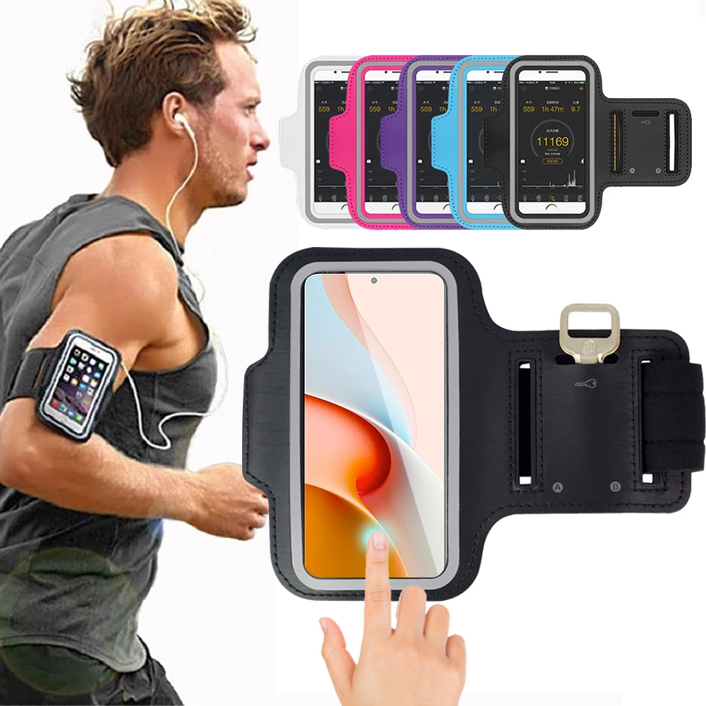 

Sports Running ArmBand for Xiaomi Redmi Note 10 9 Pro Max 9S 8 7 Phone Case For Redmi K40 K30 K20 Pro+ 6A 6 5 Plus 4X 4A Fundas