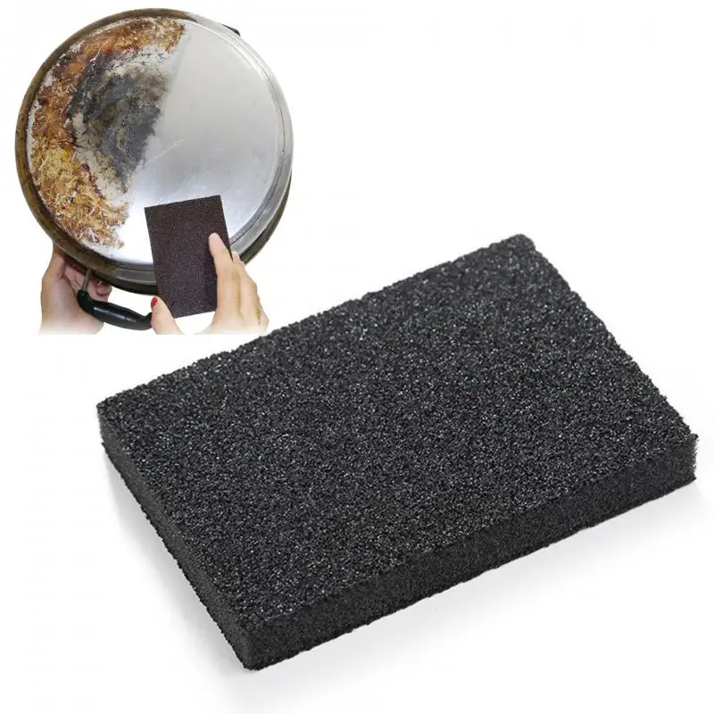 

1pcs Cleaning Sponge Carborundum Durable Household Tools Eraser Kitchen Utensils Bathroom Accessory Dish Emery Sponge For Home