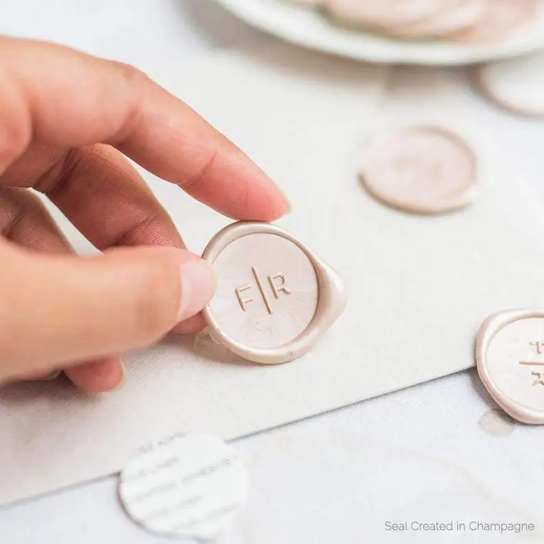 Печатные платы для воска монограммные восковые уплотнения самоклеящиеся