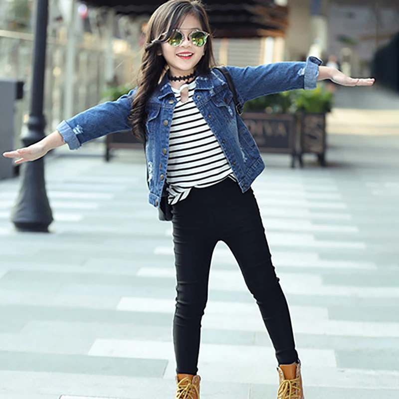 

Girls Skinny Pants Childrens Candy Color Pencil Pants Kids Skinny Full Length Trousers