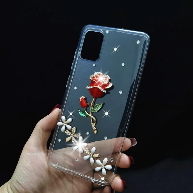 Чехол для телефона с 3d-бабочкой Samsung Galaxy M21 M31 A31 A41 A51 A71 5G A3 A5 A7 2016 2017 J2 A2 J7 Core сделай