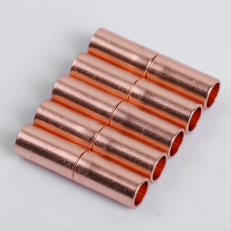 6-10 шт./лот золотые магнитные застежки-коннекторы для 3 4 5 6 7 8 10 12 14 15 мм соединители